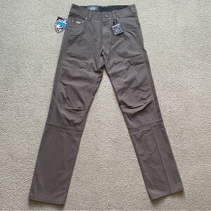 KUHL Radikl Pant 30x34 Klassik Fit Hybrid Breathable Stretch Breen Brown NWT